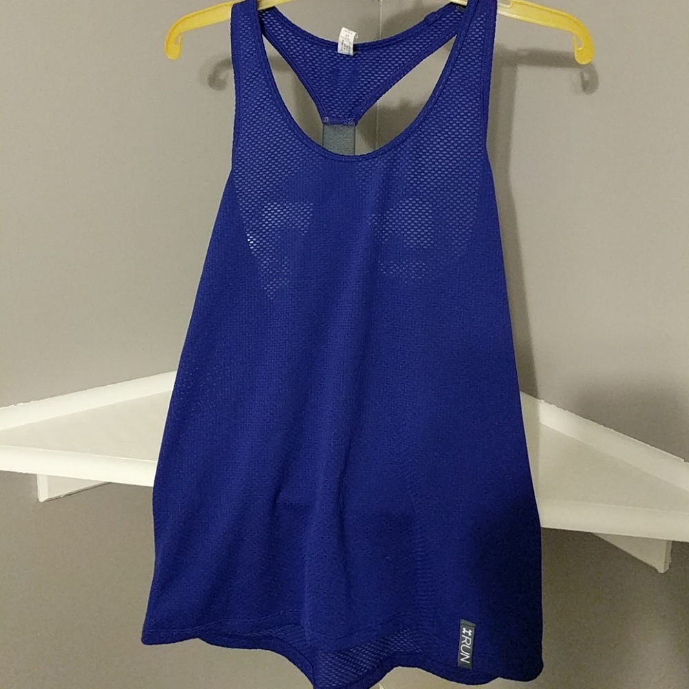 🎉🎉SALE🎉🎉 Purple UnderArmor Heat Gear Run Tank